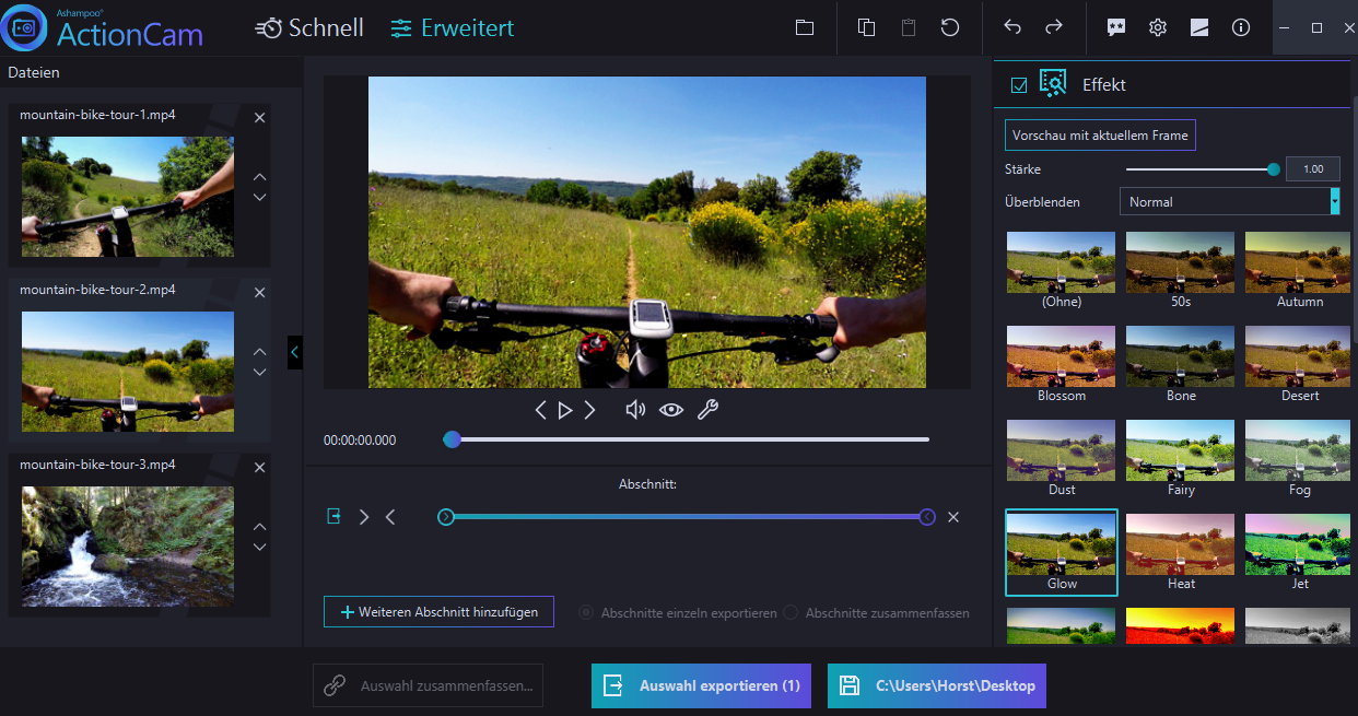 Ashampoo ActionCam Windows 11/10/8/7 1 PC Dauerlizenz Download