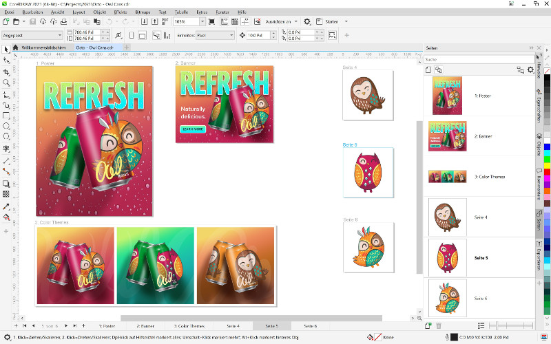 CorelDRAW Graphics Suite 365 Aktuellste Version Win/MAC 1 Jahr, Download