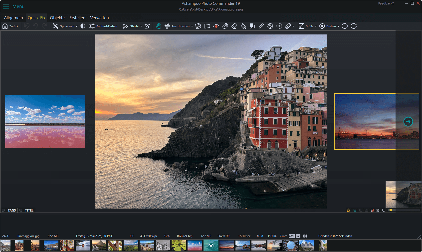 Ashampoo Photo Commander 19, Windows 10/11 1 PC, Dauerlizenz, Digitaler Download