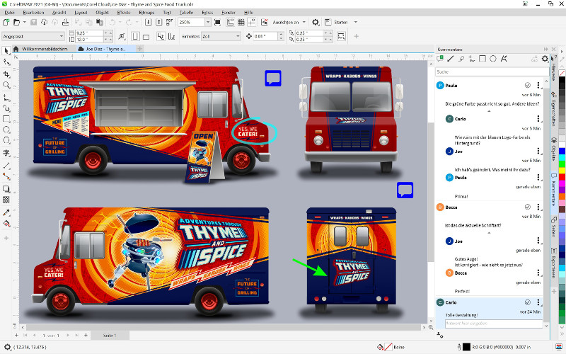 CorelDRAW Graphics Suite 365 Aktuellste Version Win/MAC 1 Jahr, Download