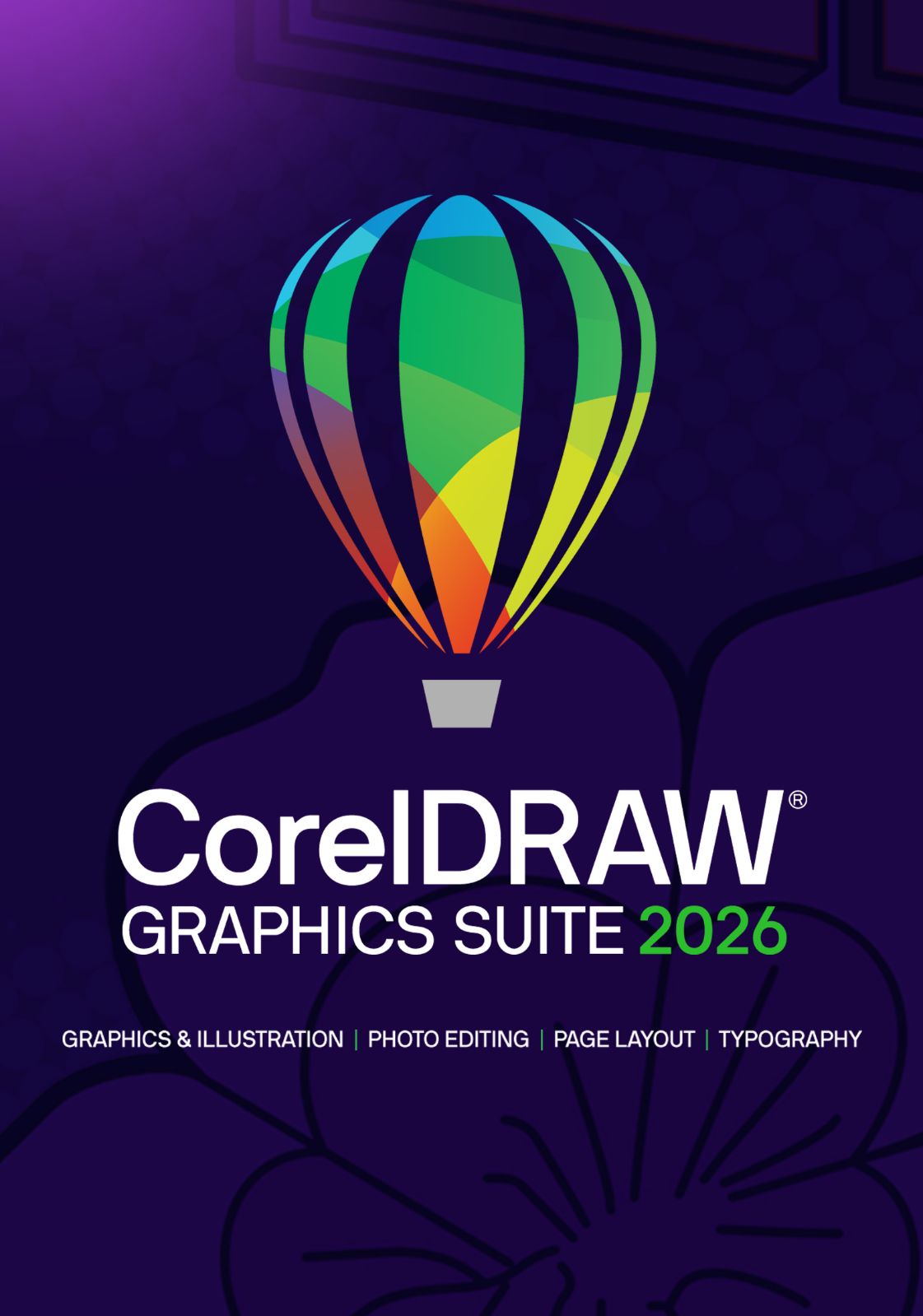 CorelDRAW Graphics Suite 2026 inkl. KI, Dauerlizenz Windows 10/11, Mac Digitaler Download, Deutsch